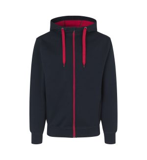 Sweat cardigan | bonded